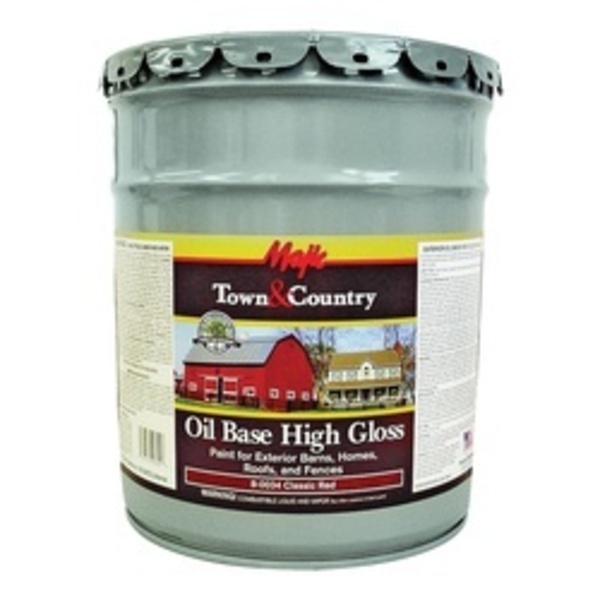 Majic Paints 8-0034-5 PAINT 5GAL CLASSIC RED OILBASE 2424750